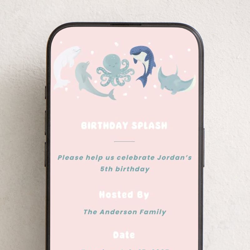 MIN-05T-OKB - Undersea Birthday
