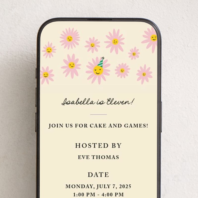 MIN-06C-OKB - Happy Daisies