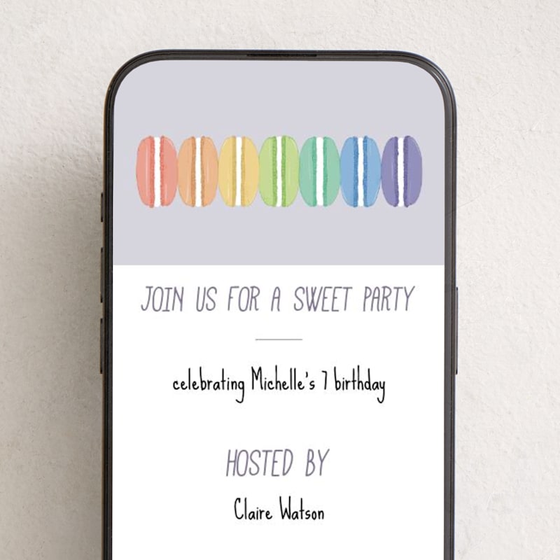 MIN-07I-OKB - Rainbow Macaron