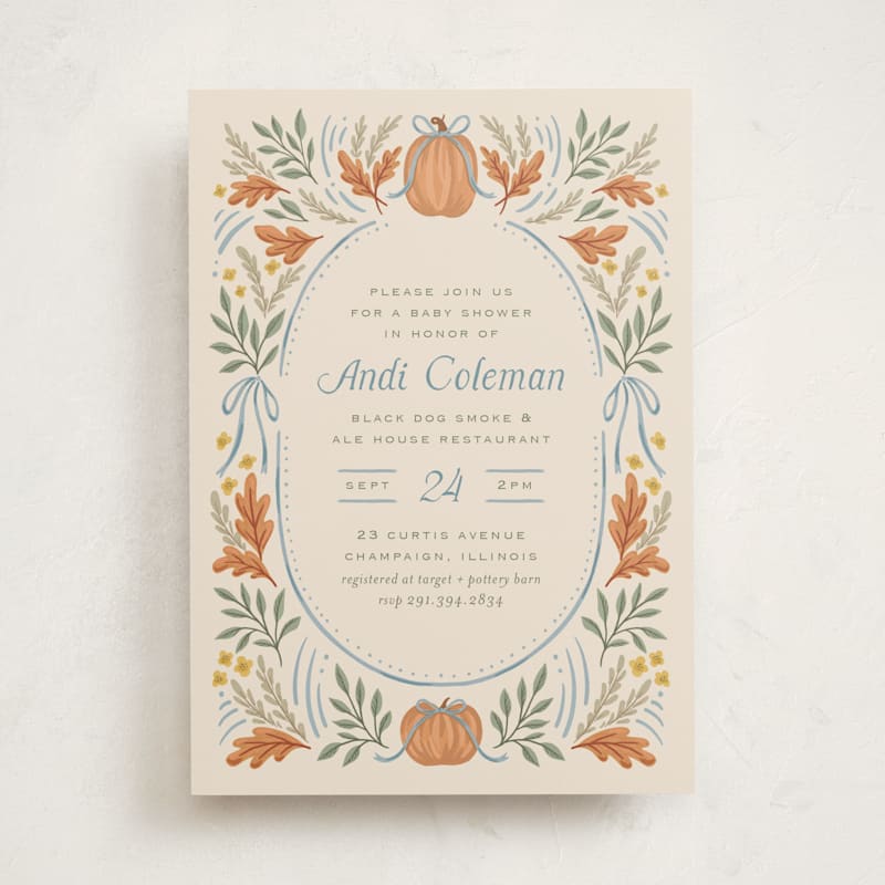 MIN-8HB-BSH - Pumpkins + Bows