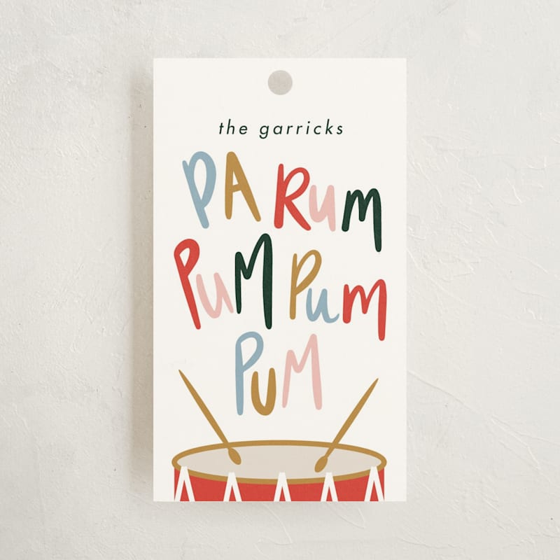 pa Rum Wrap Gift Tags