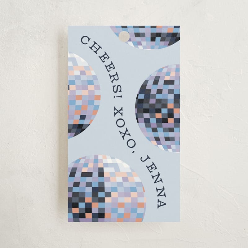 New Year Disco Gift Tags New Year Disco Gift Tags