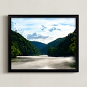 "Hell or High Water" - Art Print in The Forrest by Hannah Graham - Framed