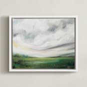 "Mornings Away" - Art Print in Mornings Away by Emily Jeffords - Framed Canvas