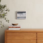 "Quiet Comfort" - Art Print in Slate Grey by Mya Bessette - In a Room