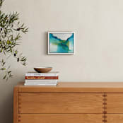 "Enchant" - Art Print in Aqua by Christine Llewellyn - In a Room
