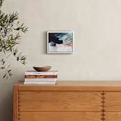 "Following The Pack" - Art Print in Midnight Blue by Jennifer Daily - In a Room