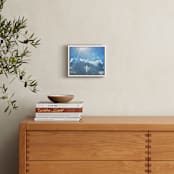 "Arise & Shine" - Art Print in Blue Skies by Charlotte Mello Stevenson - In a Room