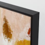 "Lone Rider" - Art Print in Blush Beauty by Tanya Lee Design - Frame Close-up