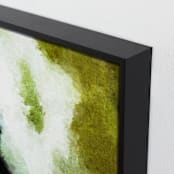 "Ocean Floor II" - Art Print in Martini Olive by Tanya Lee Design - Frame Close-up