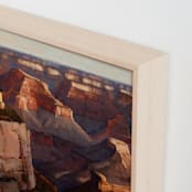 "Grand" - Art Print in Canyon Shadow by Rachel Nelson - Frame Close-up