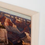 "Grand" - Art Print in Canyon Shadow by Rachel Nelson - Frame Close-up