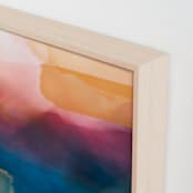 "Mended" - Art Print in Blushed Pink by Helen Makadia - Frame Close-up