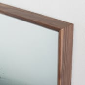 "Birds Diving for Fish" - Art Print in Birds Aqua by Katie Buckman - Frame Close-up