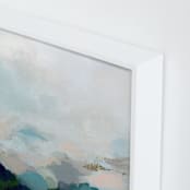 "Lifting Fog" - Art Print in Jewel by Nicole Walsh - Frame Close-up
