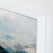 "Lifting Fog" - Art Print in Jewel by Nicole Walsh - Frame Close-up