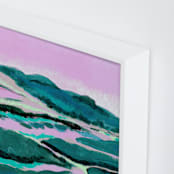 "Seven Sisters" - Art Print in Ocean by Tishya Oedit - Frame Close-up