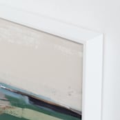 "Precipitous" - Art Print in Moss by Eric Ransom - Frame Close-up