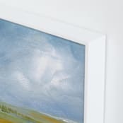 "October" - Art Print in Sky by Roberta Hoiness Art - Frame Close-up