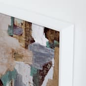 "Desert Sun" - Art Print in Sand by Jen Florentine - Frame Close-up