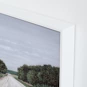 "Backroad" - Art Print in Field Green by Hettie Roberts - Frame Close-up
