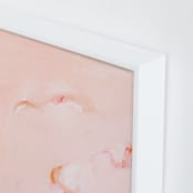 "Pink clouds" - Art Print in Blush Pink by Lucrecia Caporale - Frame Close-up