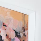 "With You" - Art Print in Beige by Svitlana Martynjuk - Frame Close-up