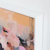 "With You" - Art Print in Beige by Svitlana Martynjuk - Frame Close-up