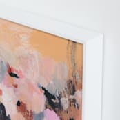 "With You" - Art Print in Beige by Svitlana Martynjuk - Frame Close-up