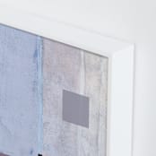 "Doors to my heart" - Art Print in Frost by Jaqui Falkenheim - Frame Close-up