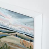 "Autumn Grasses" - Art Print in Golden Grasses by Molly Mansfield - Frame Close-up