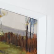 "A Clear Path" - Art Print in Woodsy Brown by Eric Ransom - Frame Close-up