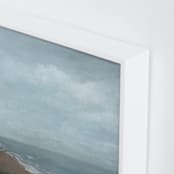 "Life On Hold" - Art Print in Sky by Elly - Frame Close-up