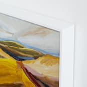 "Propitious" - Art Print in Golden by Molly Mansfield - Frame Close-up