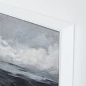 "Winter Bluff" - Art Print in Navy by Lorent and Leif - Frame Close-up
