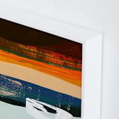 "Solitude" - Art Print in Multi-Colored by Simona Gocan - Frame Close-up