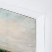 "Everglade" - Art Print in Evergreen by Lindsay Megahed - Frame Close-up