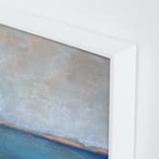 "Linen Coast" - Art Print in Soft Sea by Julia Contacessi - Frame Close-up