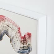 "Tide IV" - Art Print in rainbow by Sumak Studio - Frame Close-up