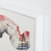 "Tide IV" - Art Print in rainbow by Sumak Studio - Frame Close-up