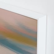 "Hazy Day" - Art Print in Oatmeal by Brooke Drake - Frame Close-up
