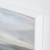 "Clarity Found" - Art Print in Sky Blue by Amy Hall - Frame Close-up