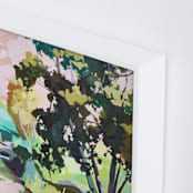 "Dappled Light" - Art Print in Pinky Peach by Jess Franks - Frame Close-up