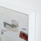 "Seasons Echo" - Art Print in Rusted by Jennifer Daily - Frame Close-up