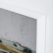 "Rolling hills of Western Maryland" - Art Print in Butterscotch by Bernadette Miller - Frame Close-up