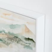 "Insight" - Art Print in Mist by Lindsay Megahed - Frame Close-up