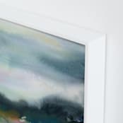"Glade" - Art Print in Evergreen by Lindsay Megahed - Frame Close-up