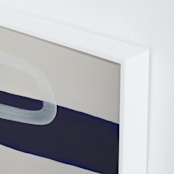 "Pods II" - Art Print in Midnight by Amy Gray - Frame Close-up