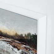"Through The Woods" - Art Print in Burnt Sienna by Lorent and Leif - Frame Close-up