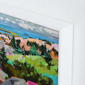 "Cleft for Me" - Art Print in Multi by Jess Franks - Frame Close-up